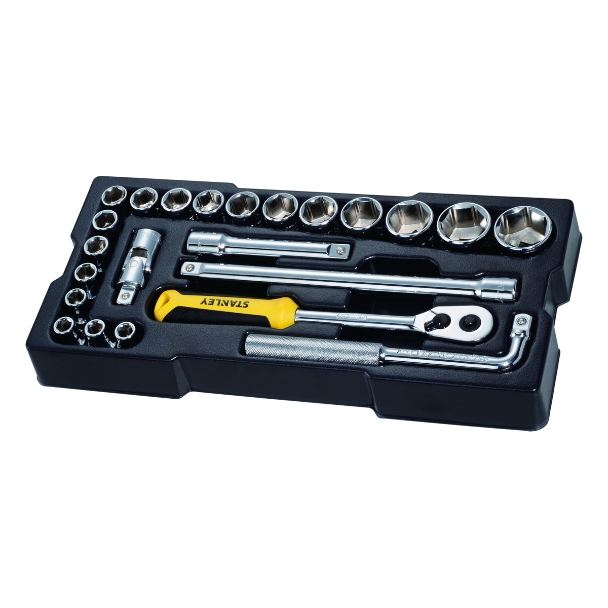 Stanley ½ Steckschluessel/Zubehoer 23-tlg