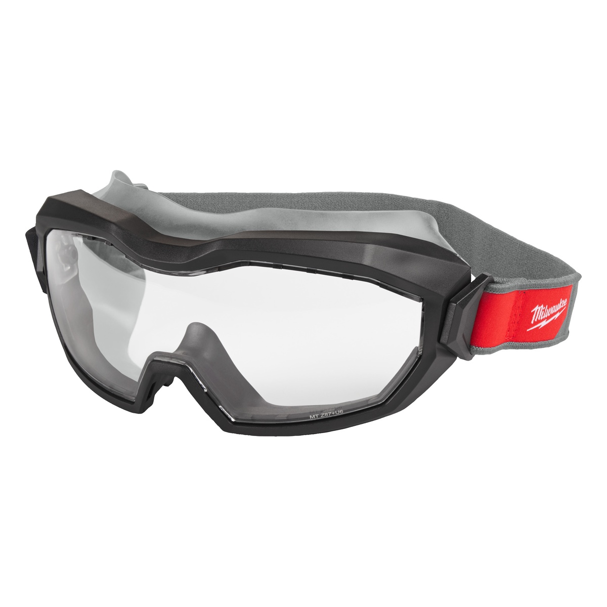 Milwaukee Hochprofil-Vollsichtschutzbrille unbelüftet & klar - 1 Stk.
