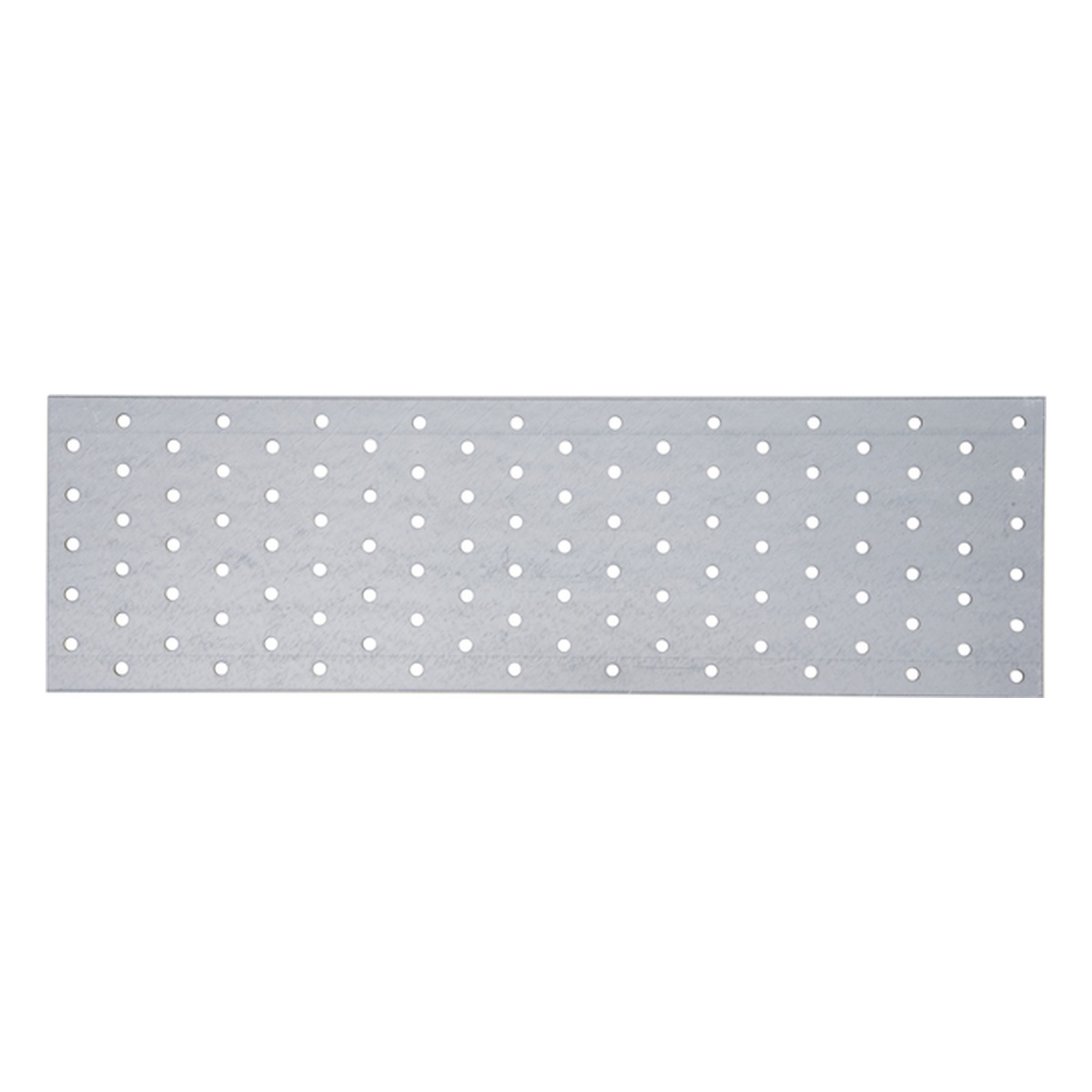 Alberts Lochplatte, 400 x 120 mm, Stahl roh, sendzimirverzinkt, CE-Kennzeichnung nach DIN EN 14545 - 1 Stk.