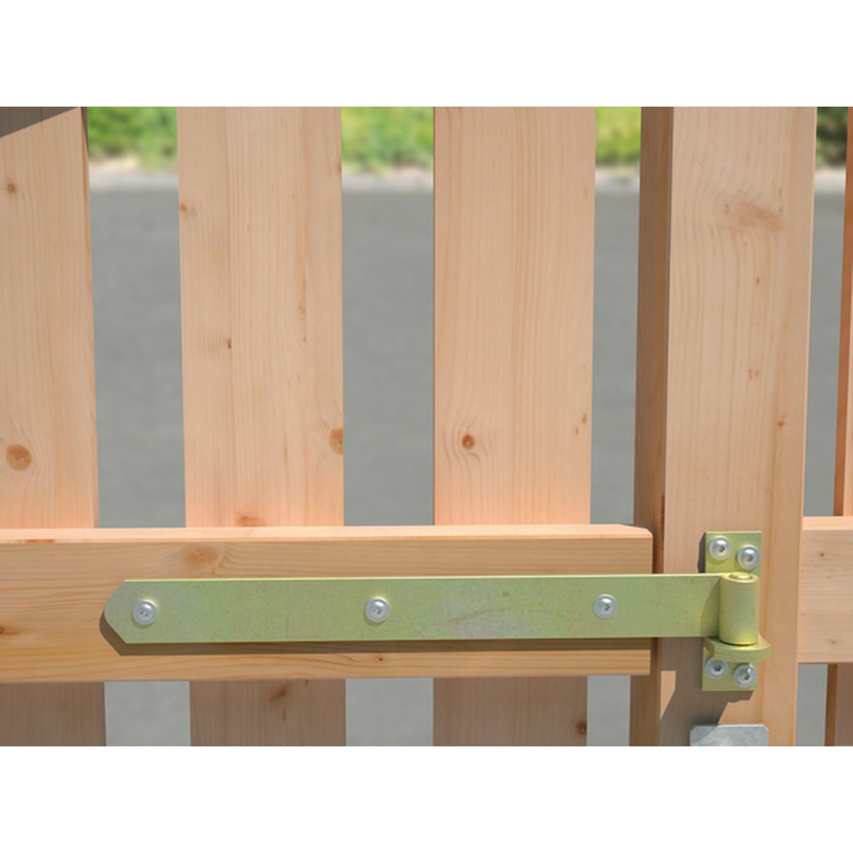 Alberts Kloben auf Platte verzinkt DI Ø10 mm Eng