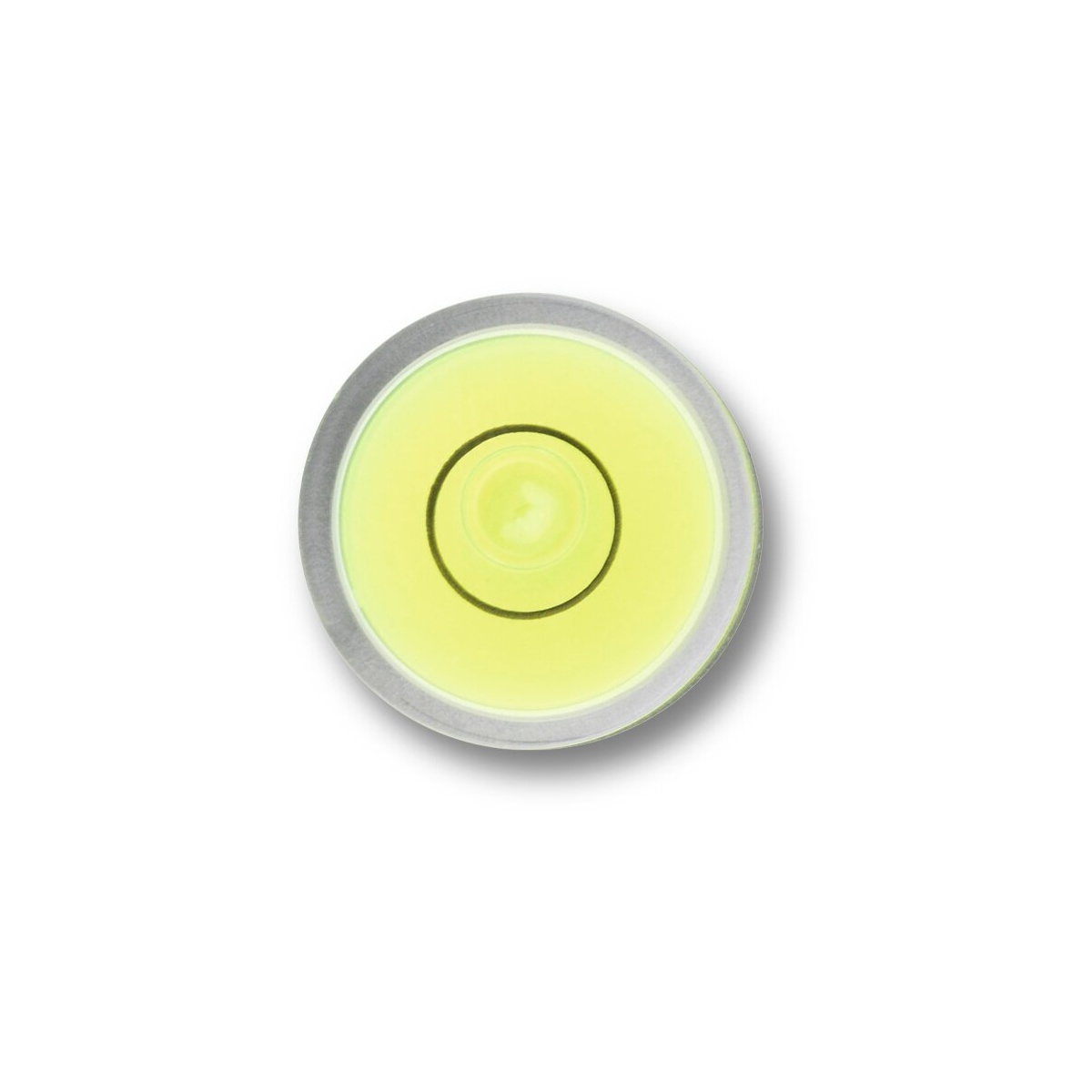 Sola Dosenlibelle DB 20, Ø 20 mm, Acrylglas transparent, grüne Libellenflüssigkeit