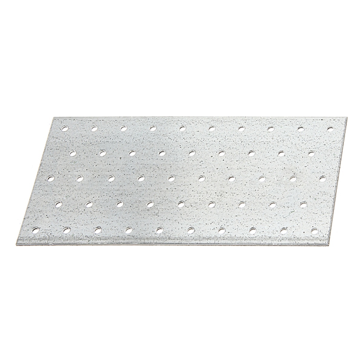 Alberts Lochplatte, 240 x 120 mm, Stahl roh, sendzimirverzinkt, CE-Kennzeichnung nach DIN EN 14545 - 1 Stk.