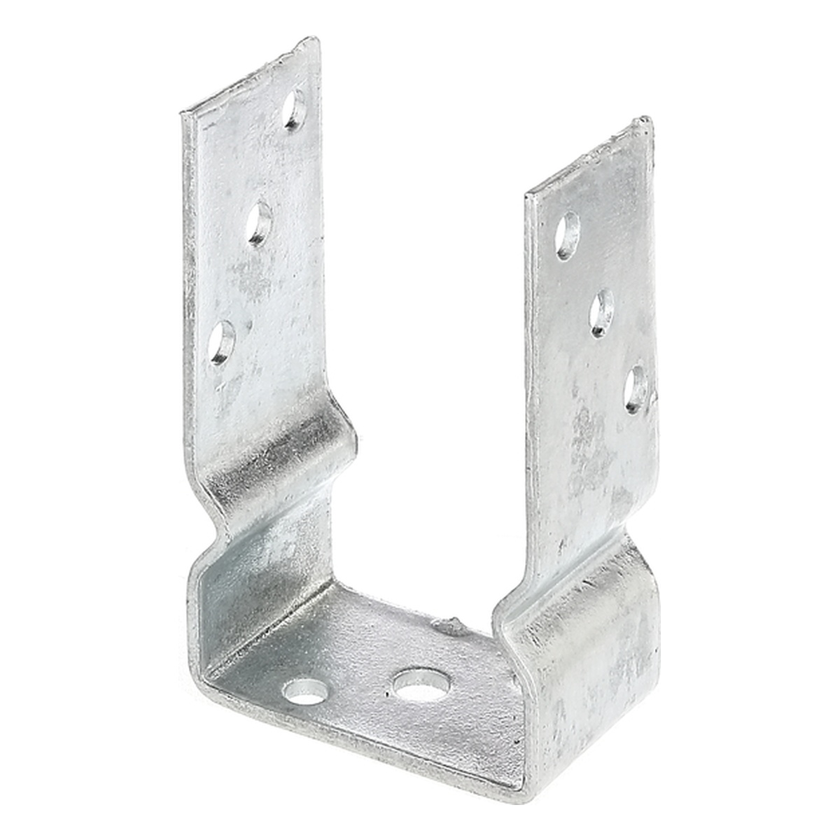 Alberts U-Pfostenträger, 91 x 150 x 100 mm, Stahl roh, feuerverzinkt, zum Aufschrauben CE-Kennzeichnung nach ETA-10/0210 - 1 Stk.