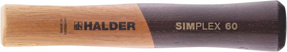 Halder Stiel für SIMPLEX-Schonhammer, Ø 80, extra kurz, Holz Halder Stiel für SIMPLEX-Schonhammer, Ø 80, extra kurz, Holz