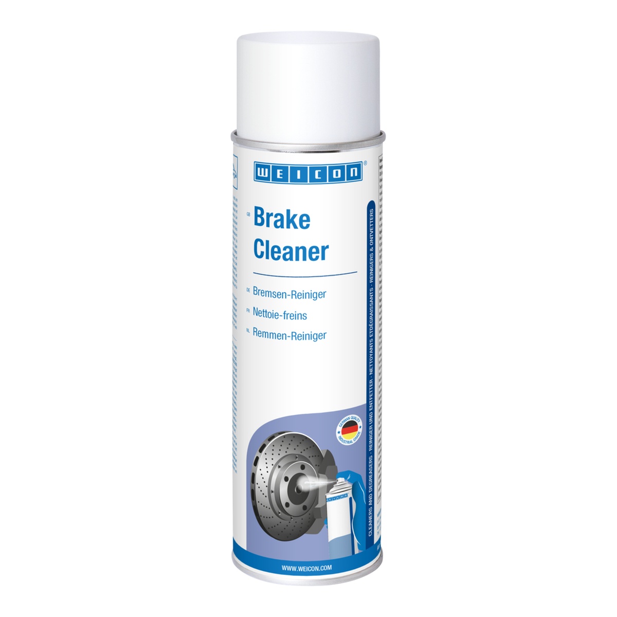WEICON Bremsenreiniger, 500 ml Spraydose, farblos