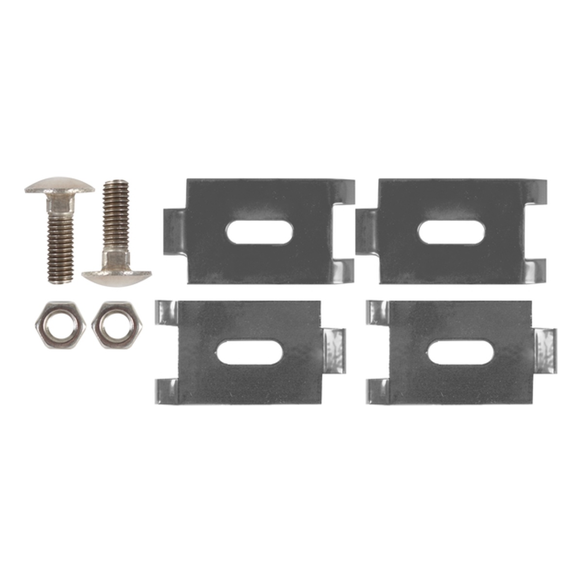 Alberts Eckverbinder zur Verbindung zweier Gittermatten, 70 x 130 x 15 mm, anthrazit RAL 7016 - 2 Stk. Alberts Eckverbinder zur Verbindung zweier Gittermatten, 70 x 130 x 15 mm, anthrazit RAL 7016 - 2 Stk.