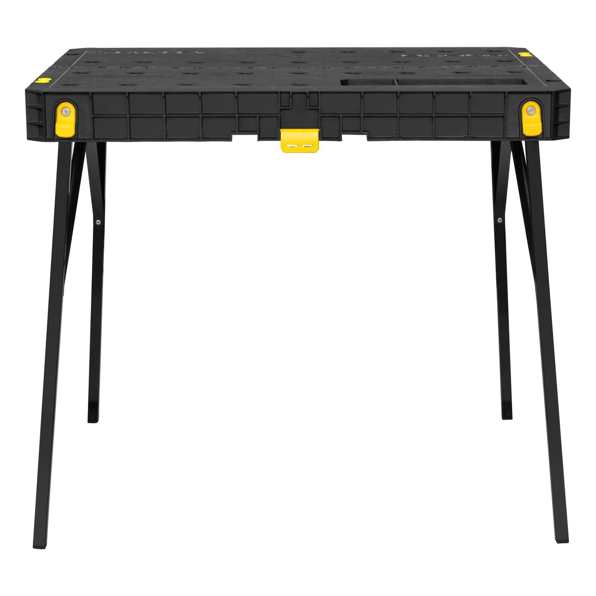 Stanley Werkbank Essential, klappbar, bis 320 kg, mit Zubehörablage