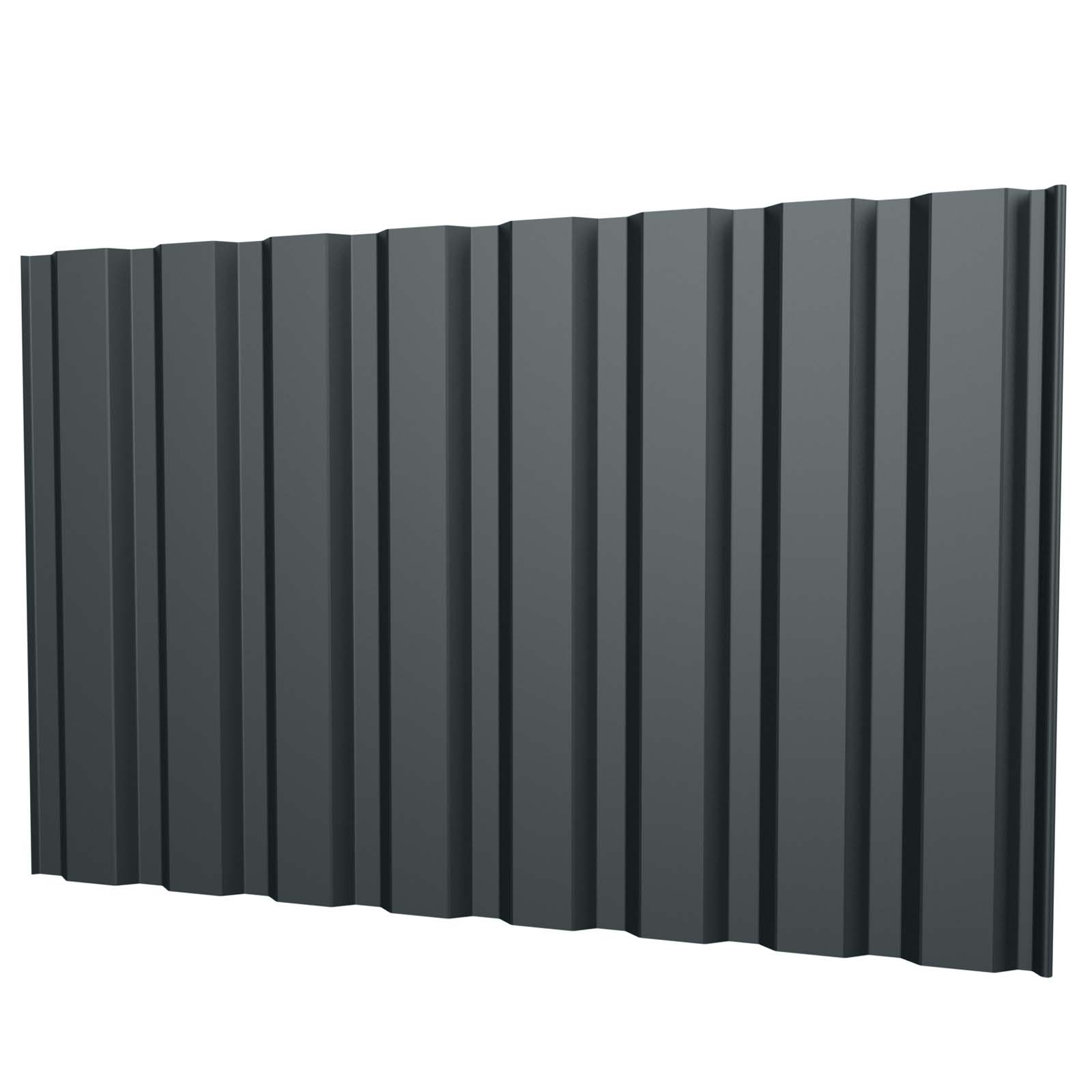 Trapezblech T20M Wand 0,5 mm, RAL 7016 Anthrazit, 7500 mm Länge