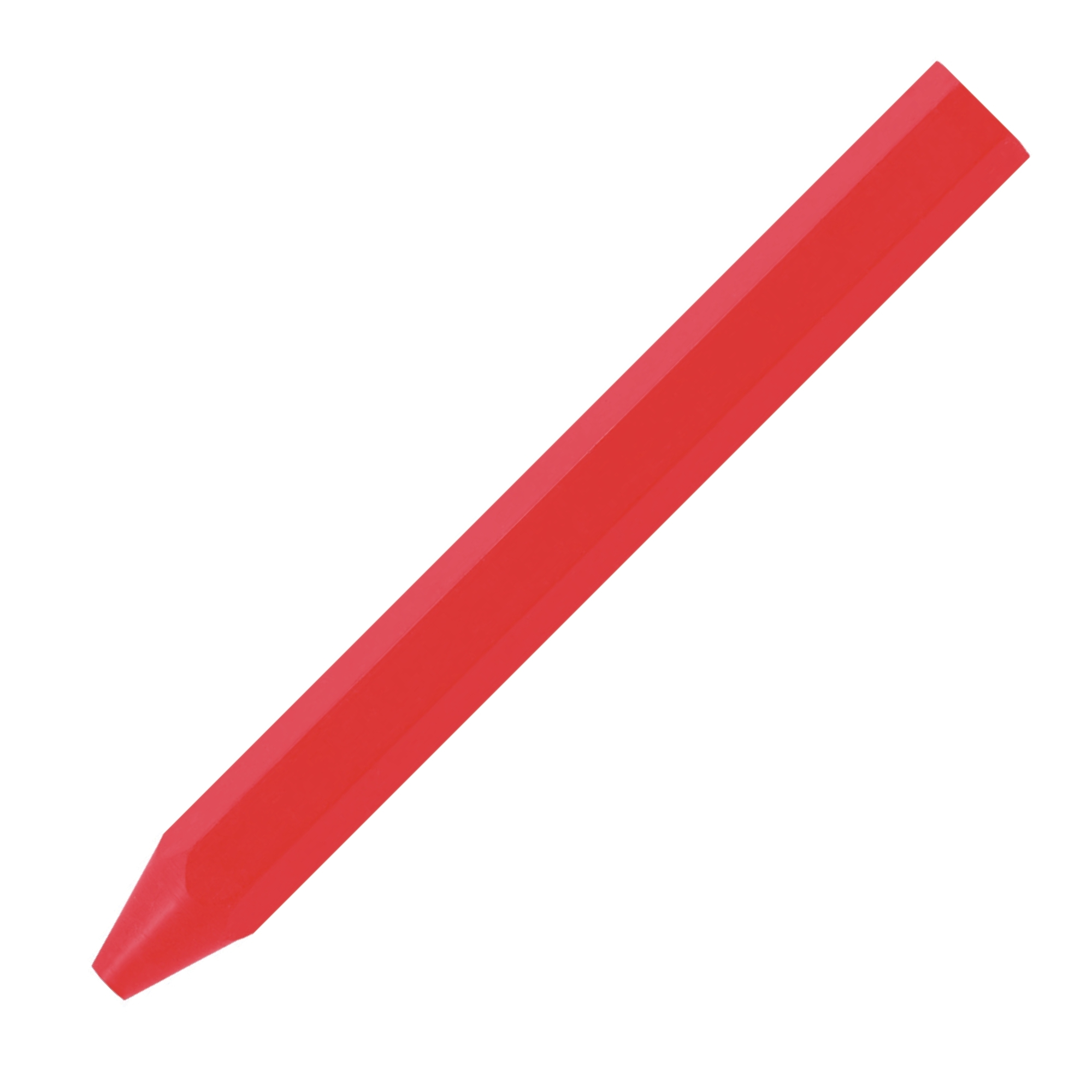 Pica Classic Signierkreide Eco 591, 11 × 110 mm, Sechskant, rot