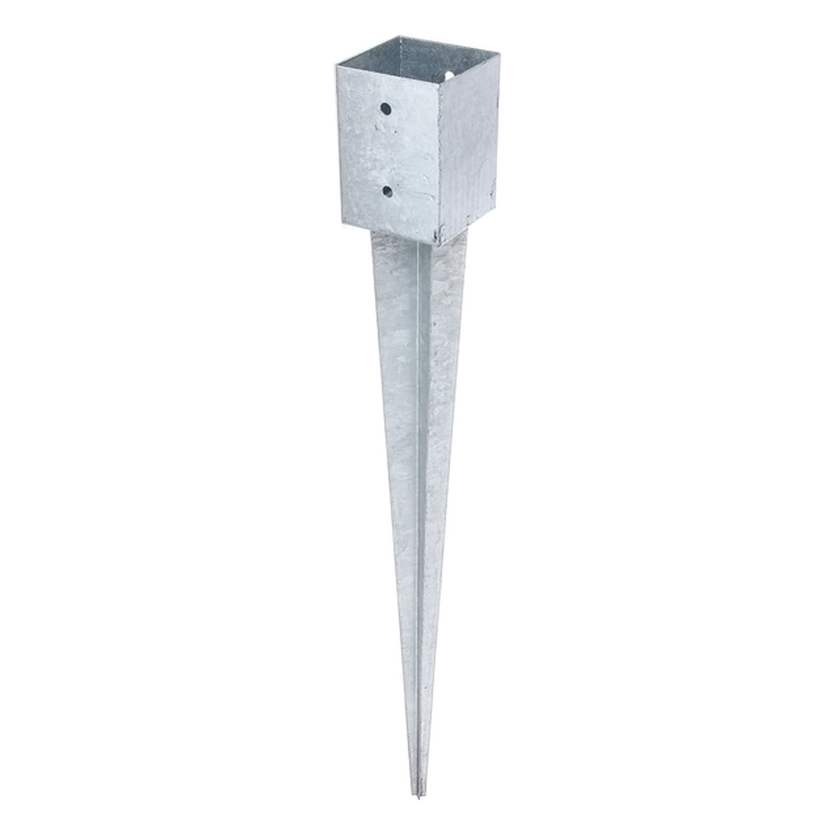 Alberts Einschlag - Bodenhülse mit Vierkantpfosten 101 mm Alberts Einschlag - Bodenhülse mit Vierkantpfosten 101 mm