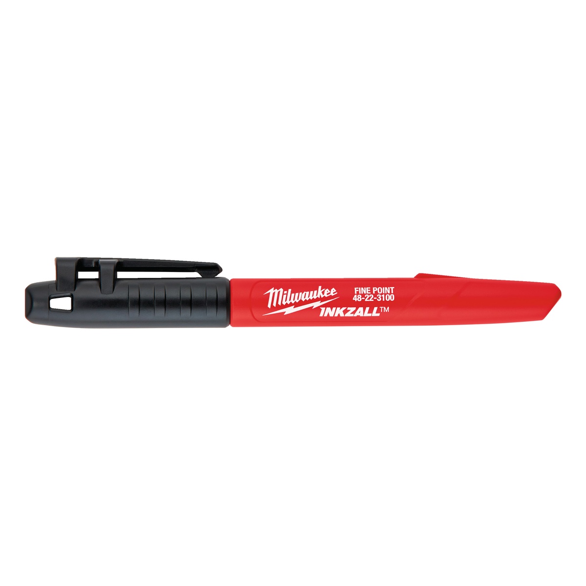Milwaukee INKZALL Permanentmarker, feine Spitze 1 mm, schwarz