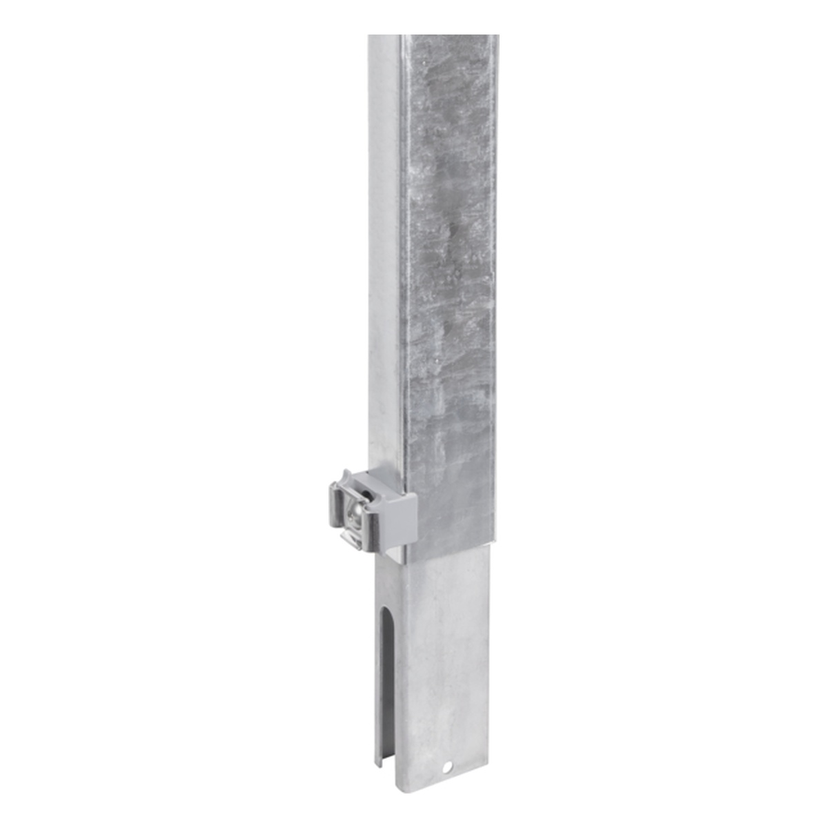 Alberts Zaunerhöhung Erhard inkl. Klemmlasche, 600 mm, Stahl roh, feuerverzinkt passiviert - 1 Stk.