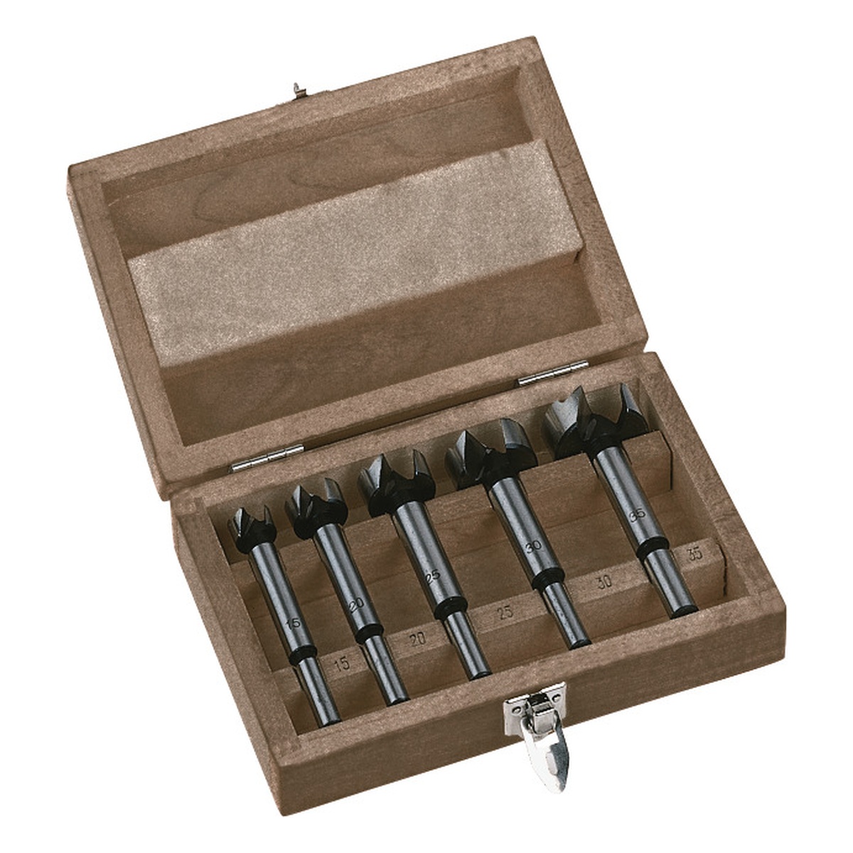 Milwaukee Forstnerbohrer Kassette 5-teilig, 15/20/25/30/35 mm - 1 Stk. Milwaukee Forstnerbohrer Kassette 5-teilig, 15/20/25/30/35 mm - 1 Stk.