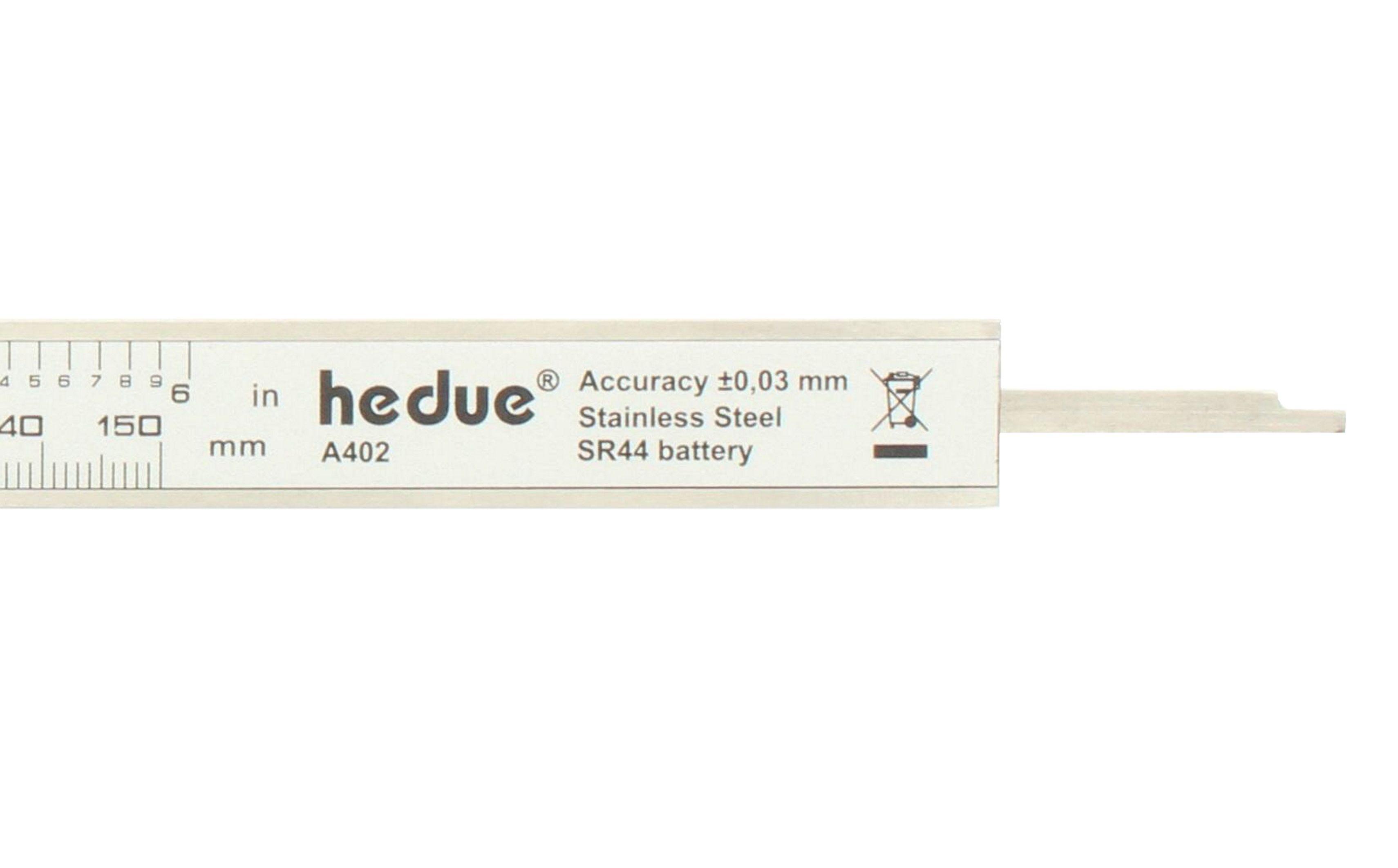 Hedue Digital Messschieber 150 mm Edelstahl