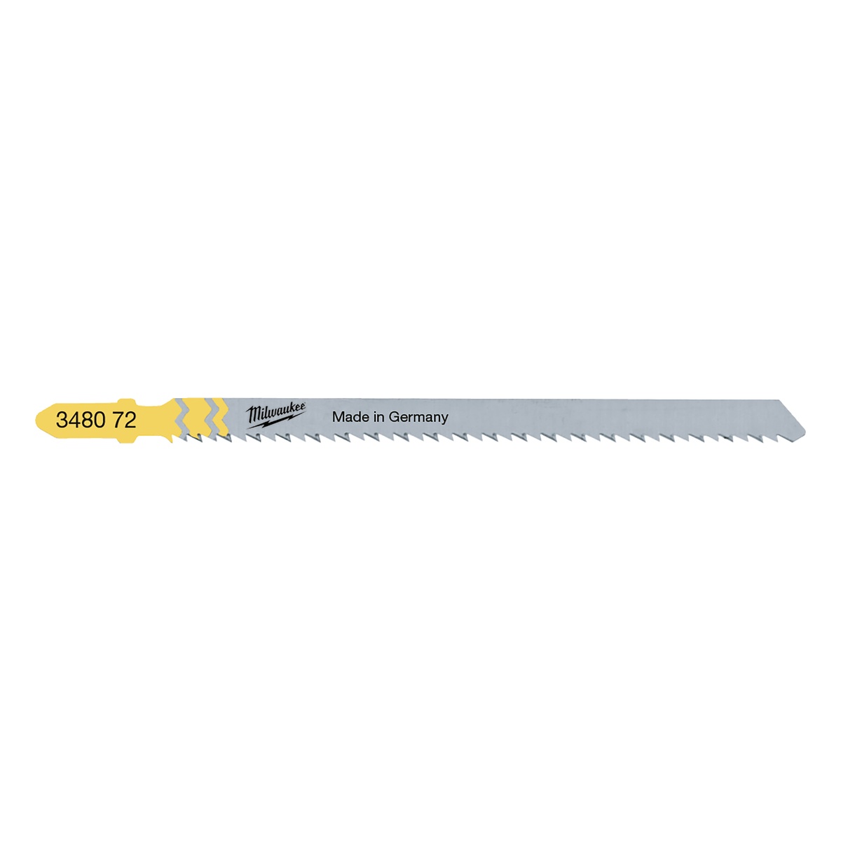 Milwaukee Stichsägeblatt Holz/Furnier 105 x 2,5 mm, umgekehrte Verzahnung - 5 Stk.