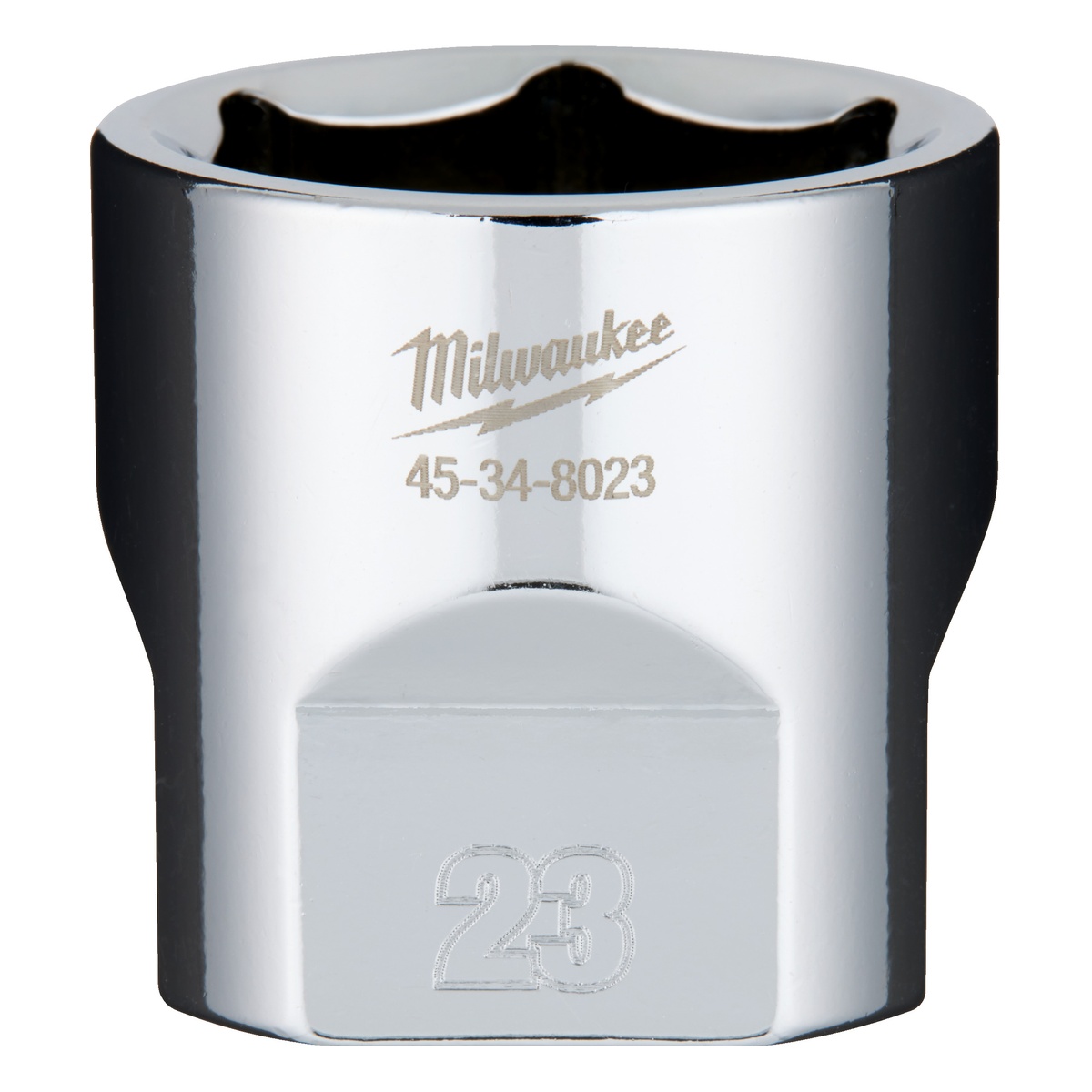 Milwaukee Steckschlüsseleinsatz 3/8" 23 mm - 1 Stk. Milwaukee Steckschlüsseleinsatz 3/8" 23 mm - 1 Stk.