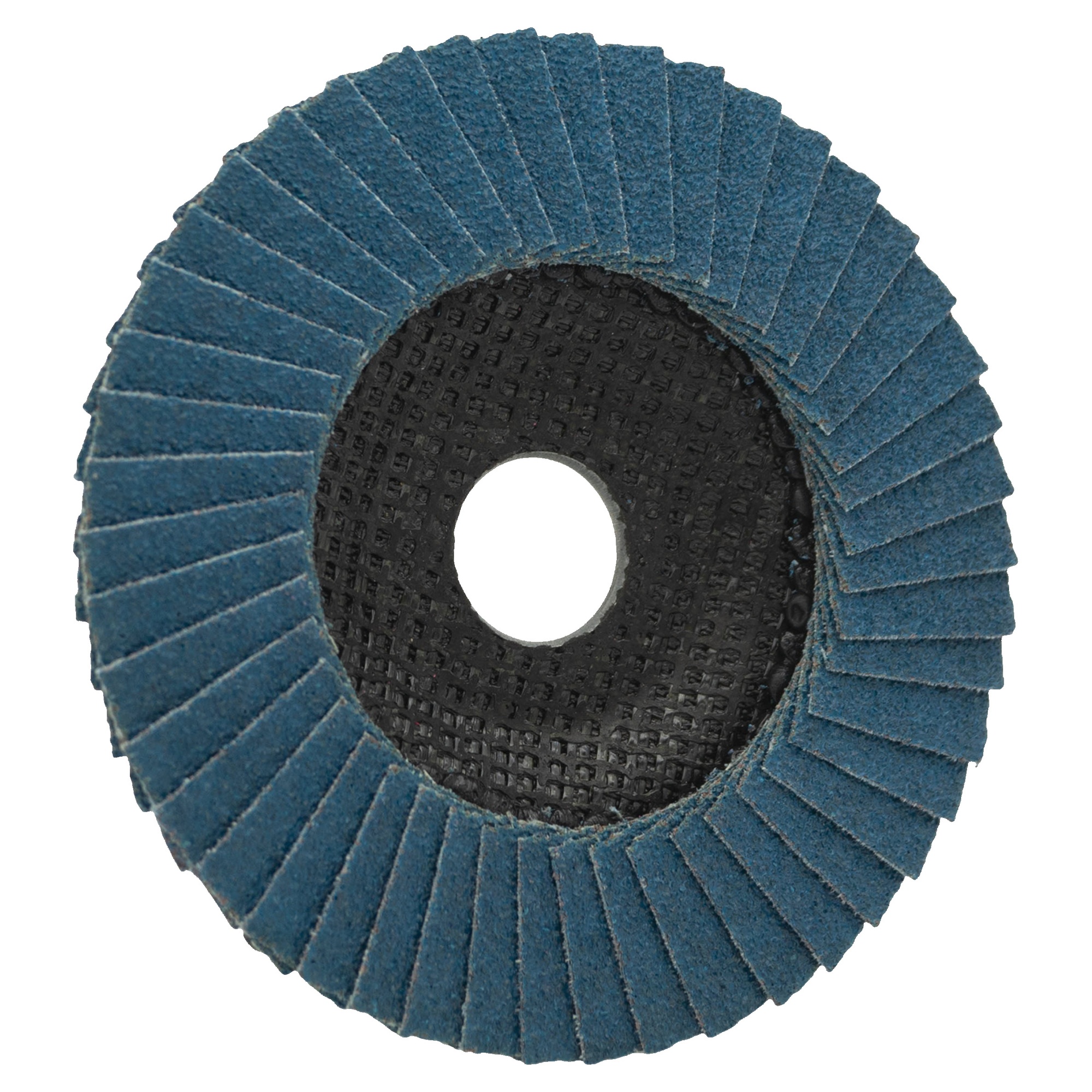 Milwaukee Fächerschleifscheibe 125 mm, Körnung 80, Zirkonkorund, für Stahl
