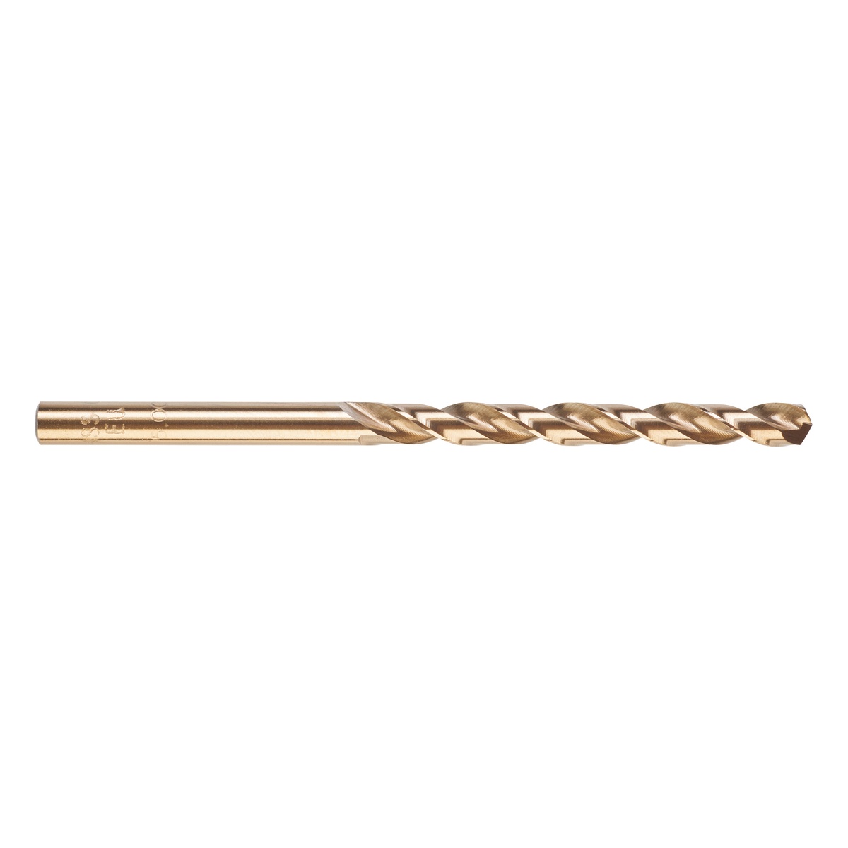 Milwaukee HSS-G RED COBALT Metallbohrer DIN 338 5,0 x 86 mm, HSS-G Co - 10 Stk.