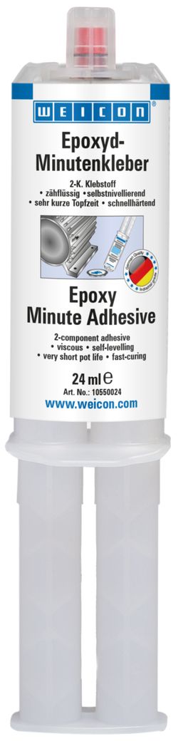 WEICON Epoxyd-Minutenkleber, universeller Epoxidharzklebstoff, 24 ml, transparent WEICON Epoxyd-Minutenkleber, universeller Epoxidharzklebstoff, 24 ml, transparent