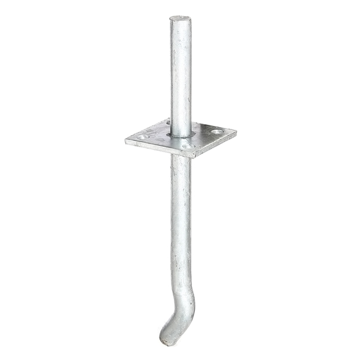 Alberts I-Pfostenträger mit Stift, 100 x 200 x 70 mm, Stahl roh, feuerverzinkt - 1 Stk.