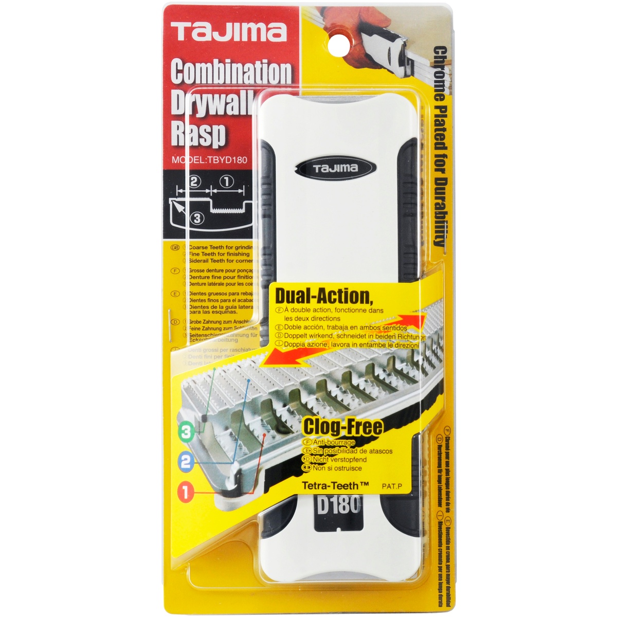 Tajima Trockenbau Raspel 180 mm - 1 Stk.