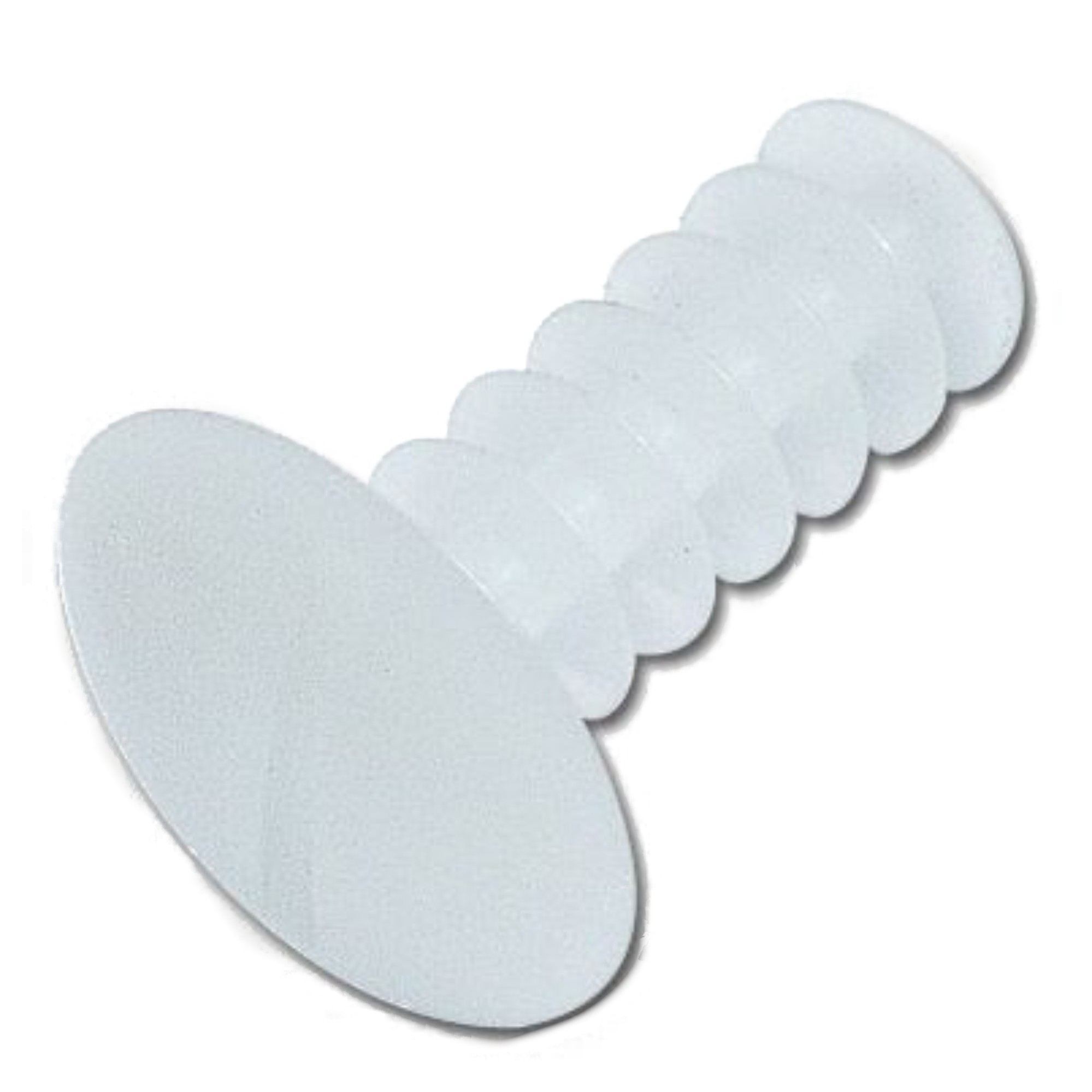 Abdeckkappen für Gerüstdübel transparent PE Dübellänge: 40 mm
