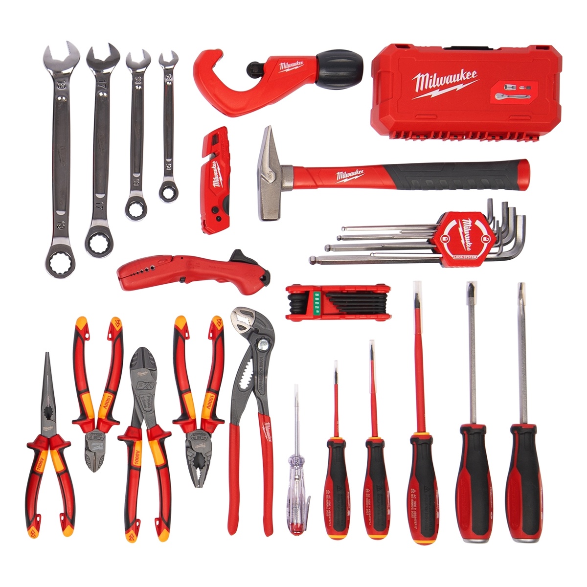 Milwaukee Installateur Handwerkzeug-Koffer - 1 Stk. Milwaukee Installateur Handwerkzeug-Koffer - 1 Stk.