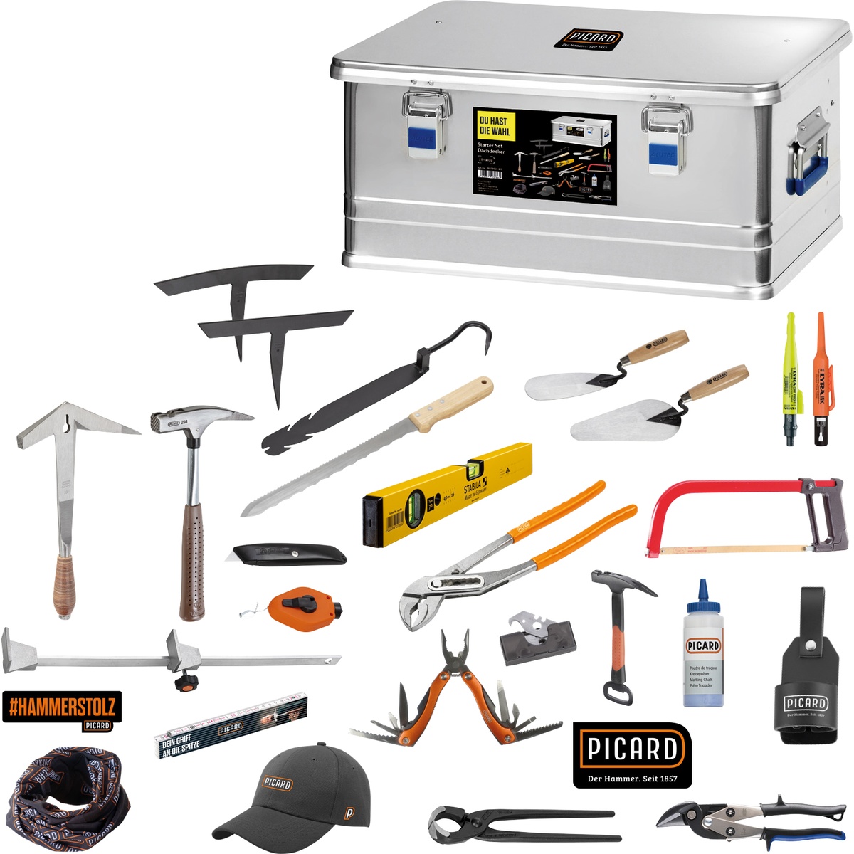 Picard Dachdecker Starter Set in Aluminum-Box