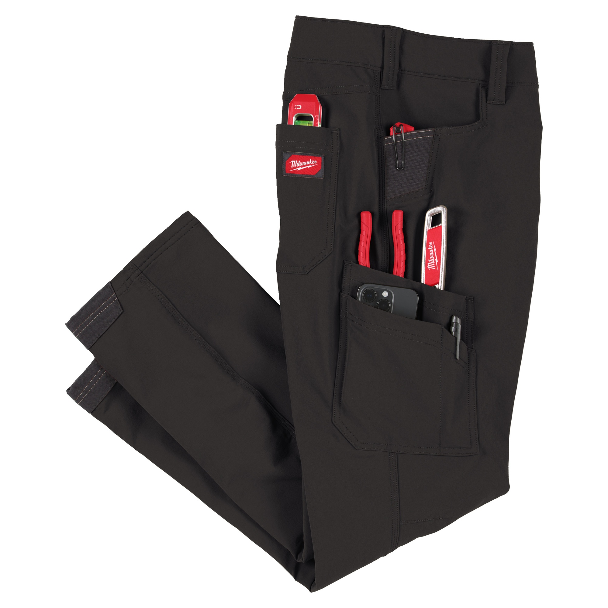 Milwaukee FREEFLEX Stretch-Arbeitshose schwarz, Gr. 58 - 1 Stk.