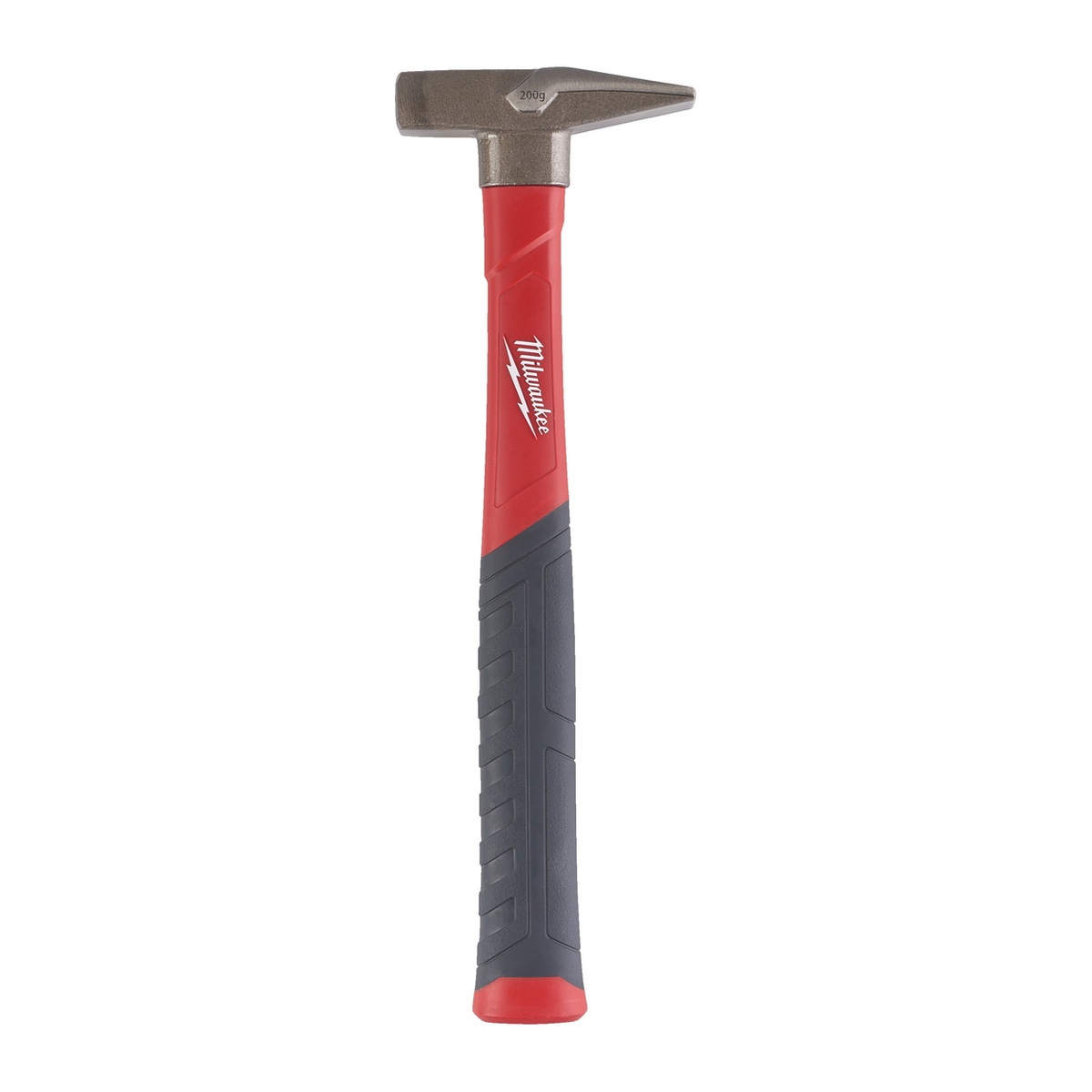 Milwaukee Schlosserhammer DIN 1041, Fiberglasstiel mit Softgrip-Ummantelung