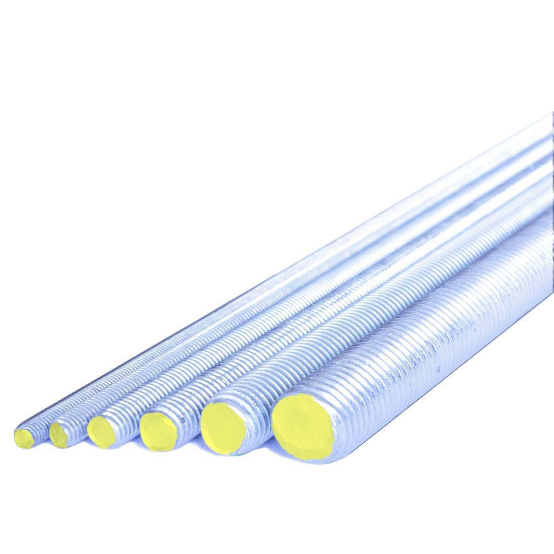 Gewindestange M8 x 1000 mm DIN 975 Stahl 8.8 galvanisch verzinkt Gewindestange M8 x 1000 mm DIN 975 Stahl 8.8 galvanisch verzinkt