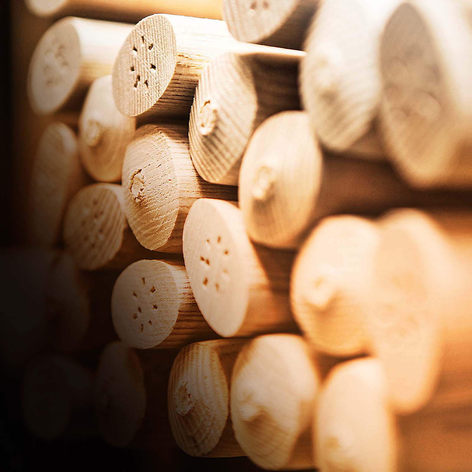 Picard Ersatzstiel Hickory Nr. 99022, 600 mm, für Vorschlaghämmer 3 kg, gerade, unlackiert