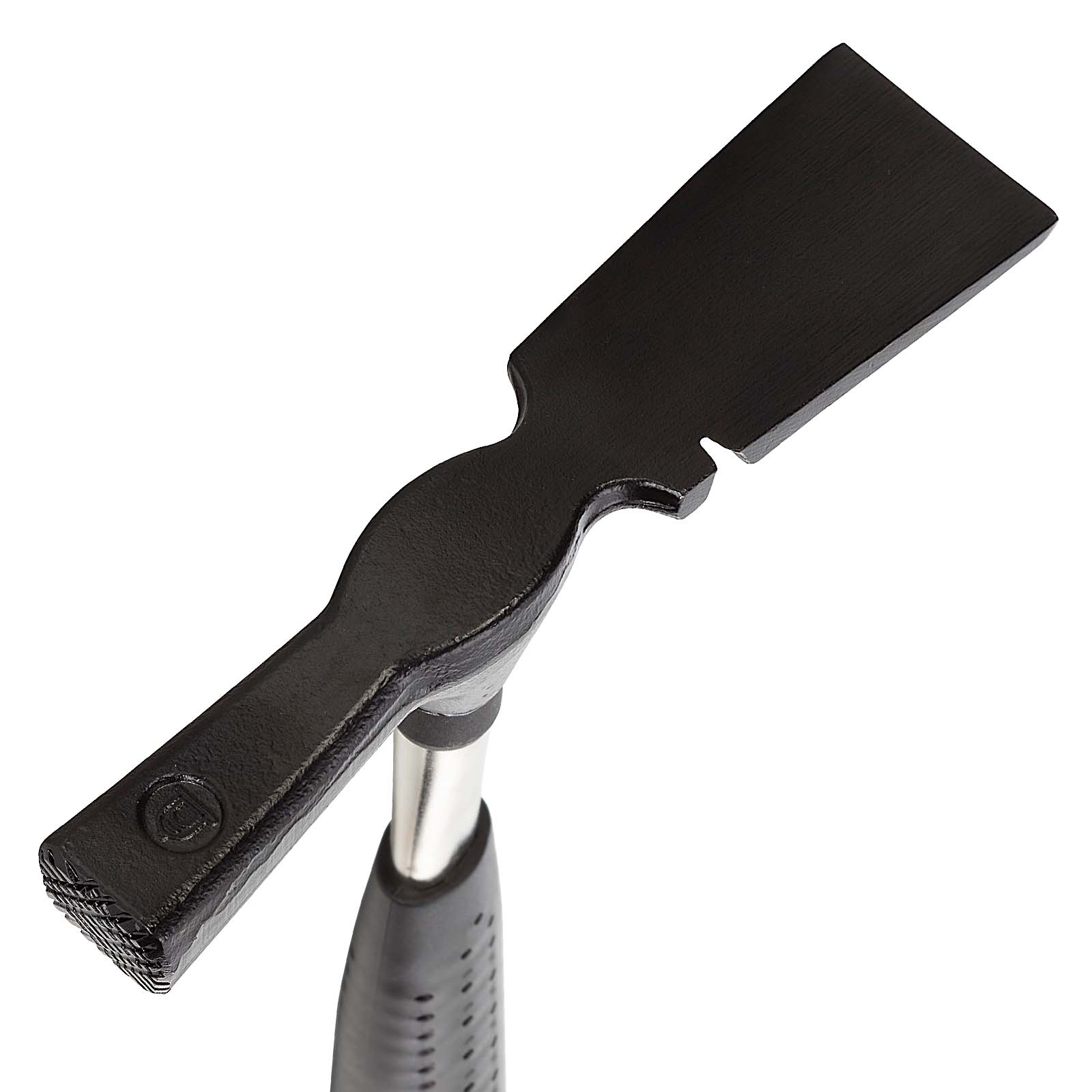 Picard Maurerhammer Nr. 277½, Berliner Form, 500 g, geraute Bahn, Nagelzug, Stahlrohrstiel 280 mm