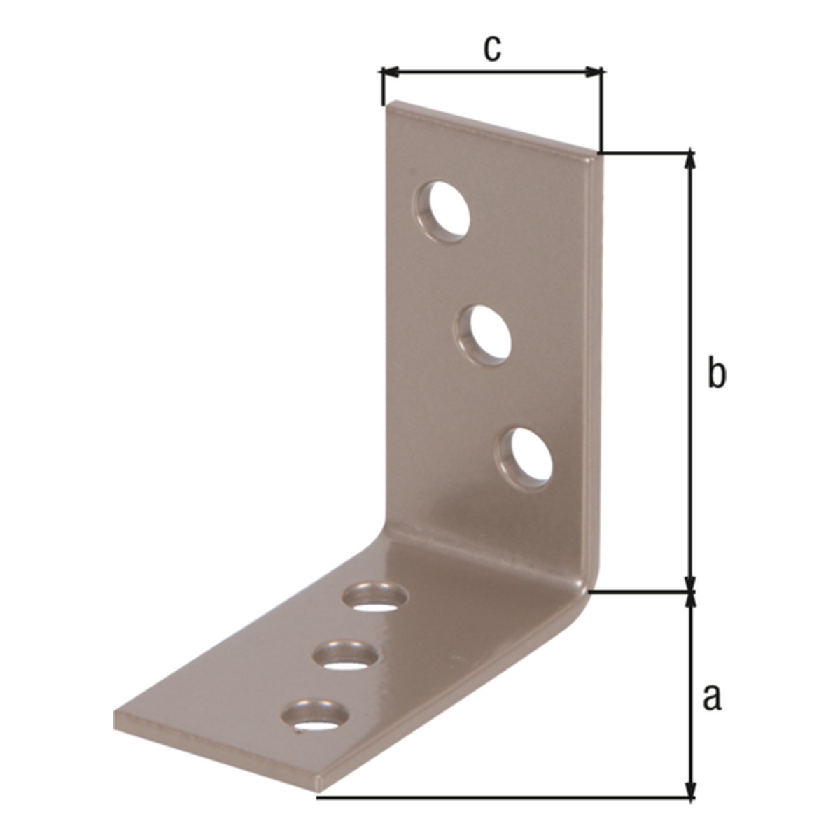 Alberts DURAVIS® Winkelverbinder, perlbeige 40 x 40 x 20 mm