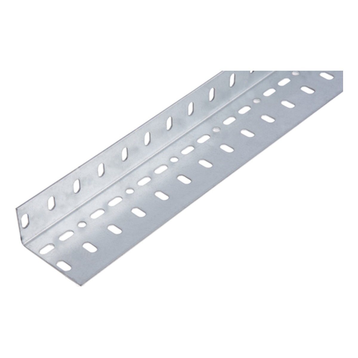 Alberts Conceptor Winkelprofil, gelocht, 25 x 45 x 1000 mm, Stahl roh, sendzimirverzinkt - 1 Stk.