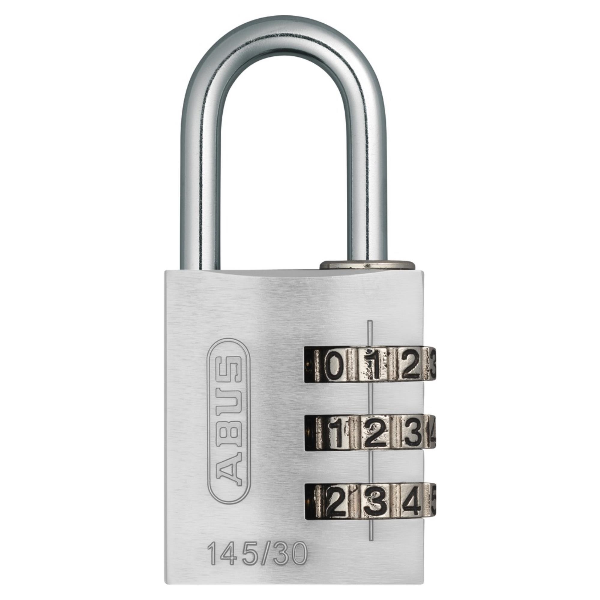 ABUS Zahlenschloss 145 silber 30 mm ABUS Zahlenschloss 145 silber 30 mm