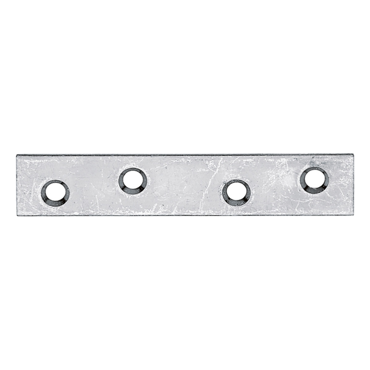 Alberts Flachverbinder, 80 x 15 mm, Stahl roh, sendzimirverzinkt - 1 Stk.