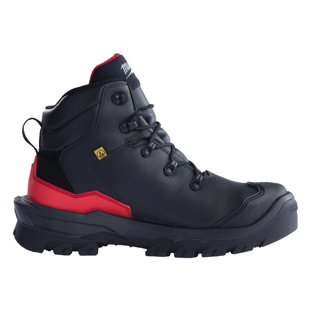 Milwaukee ARMOURTRED™ S3S Sicherheits-Schnürstiefel Leder schwarz Größe 48 - 1 Stk.
