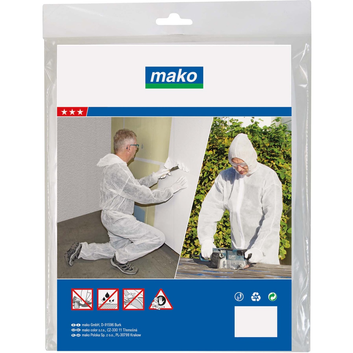 Mako Einweg-Schutzanzug