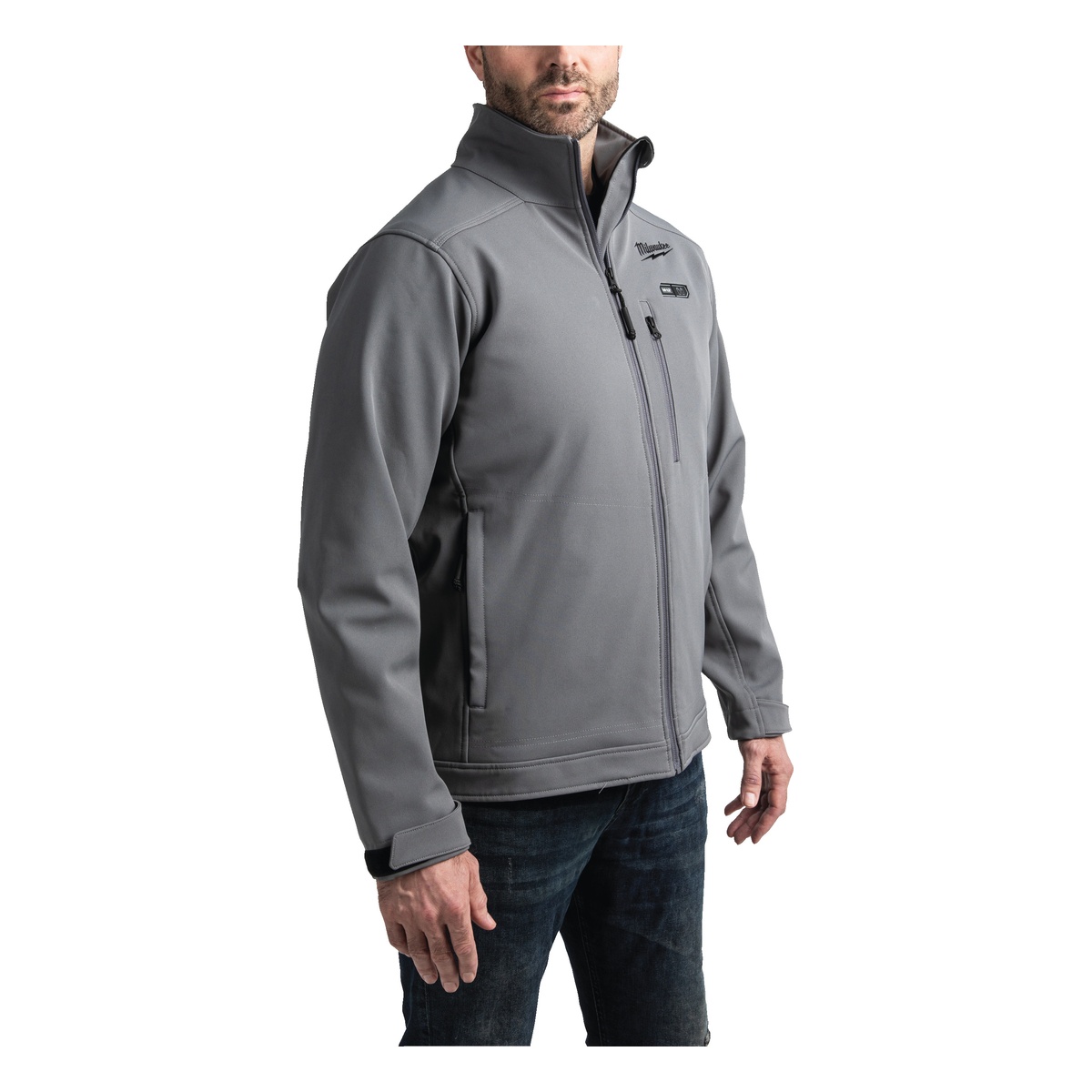 Milwaukee 12 V Akku-Heiz-Jacke Herren grau, ohne Akku u. Ladegerät M12 HJGREY5-0 (S) - 1 Stk. Milwaukee 12 V Akku-Heiz-Jacke Herren grau, ohne Akku u. Ladegerät M12 HJGREY5-0 (3XL) - 1 Stk.