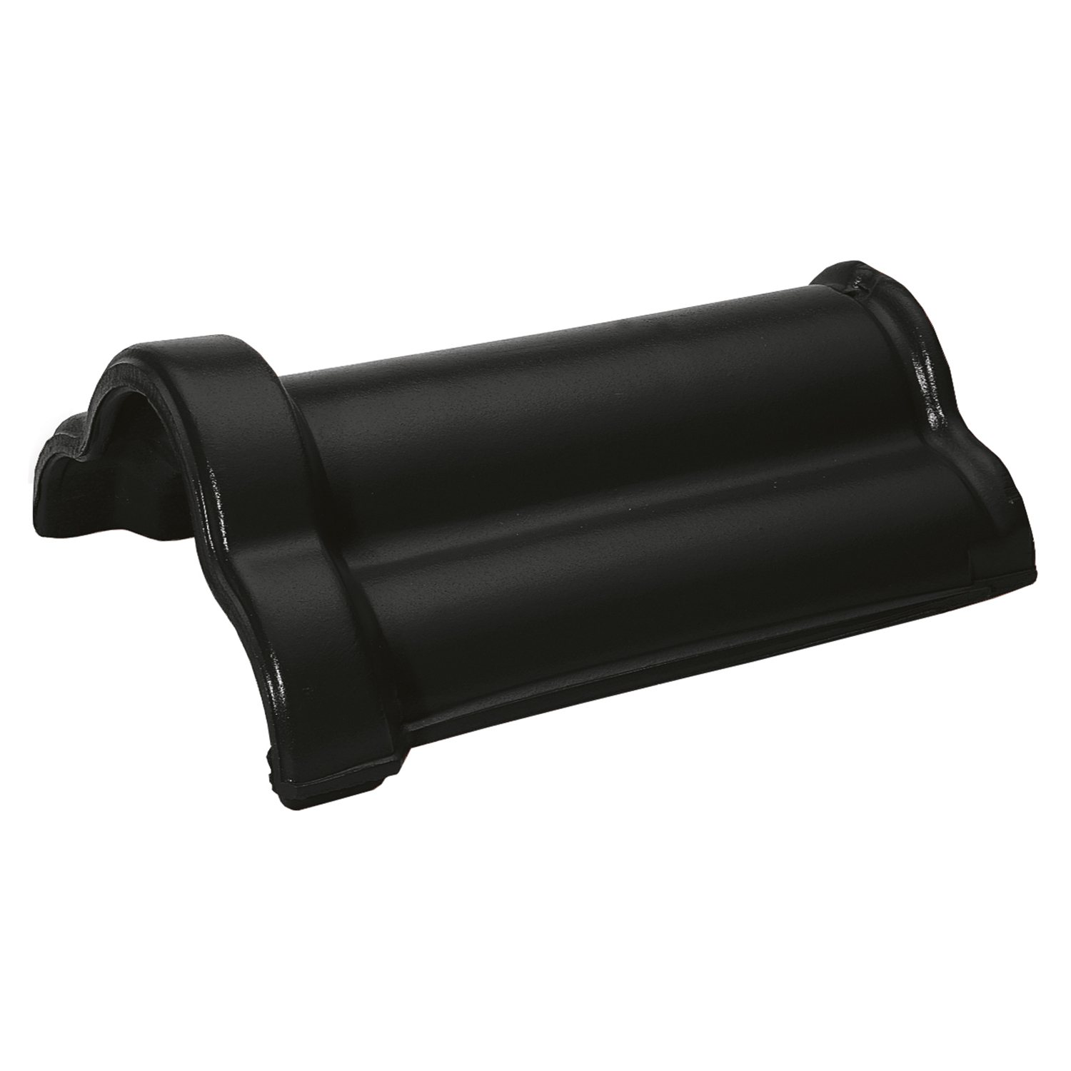 Röben Flandern plus Firstziegel Kleeblatt schwarz