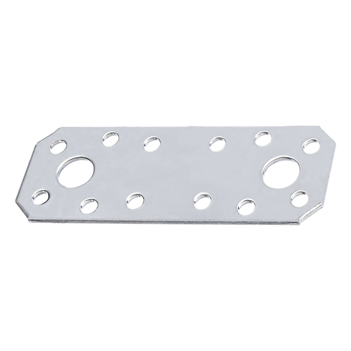 Alberts Flachverbinder, 96 x 35 mm, Edelstahl - 1 Stk.