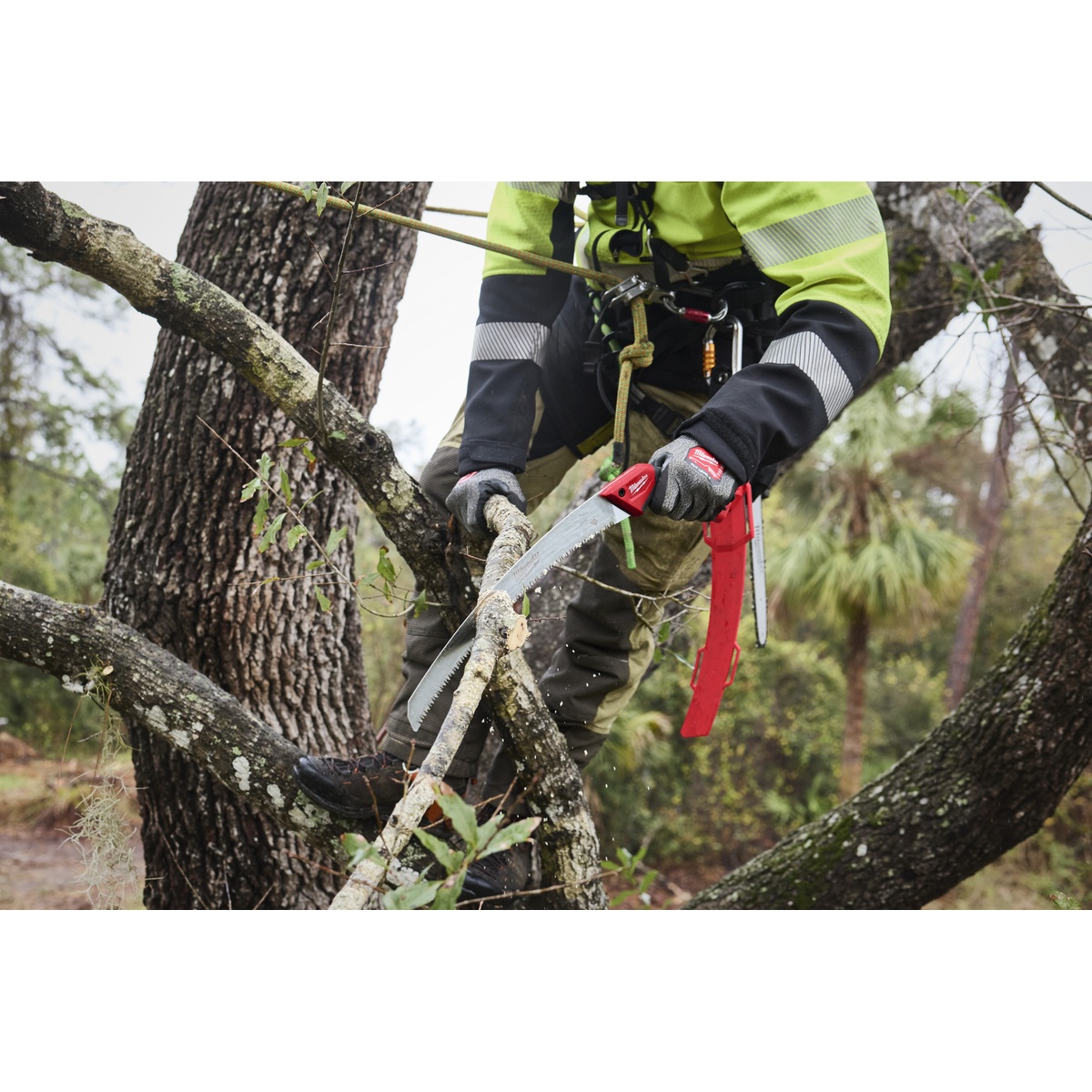 Milwaukee Handsäge gebogen mit Holster, 33 cm Blatt