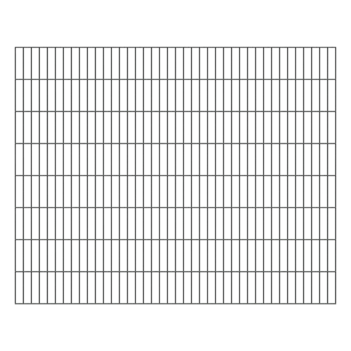 Alberts Doppelstabmatte, Typ 6/5/6, 1600 x 2000 mm, anthrazit RAL 7016 - 1 Stk. Alberts Doppelstabmatte, Typ 6/5/6, 1600 x 2000 mm, anthrazit RAL 7016 - 1 Stk.