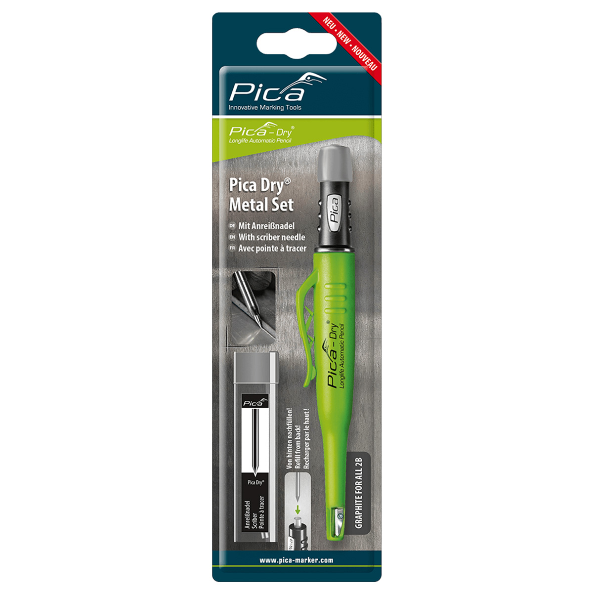 Pica Metal Set - Dry