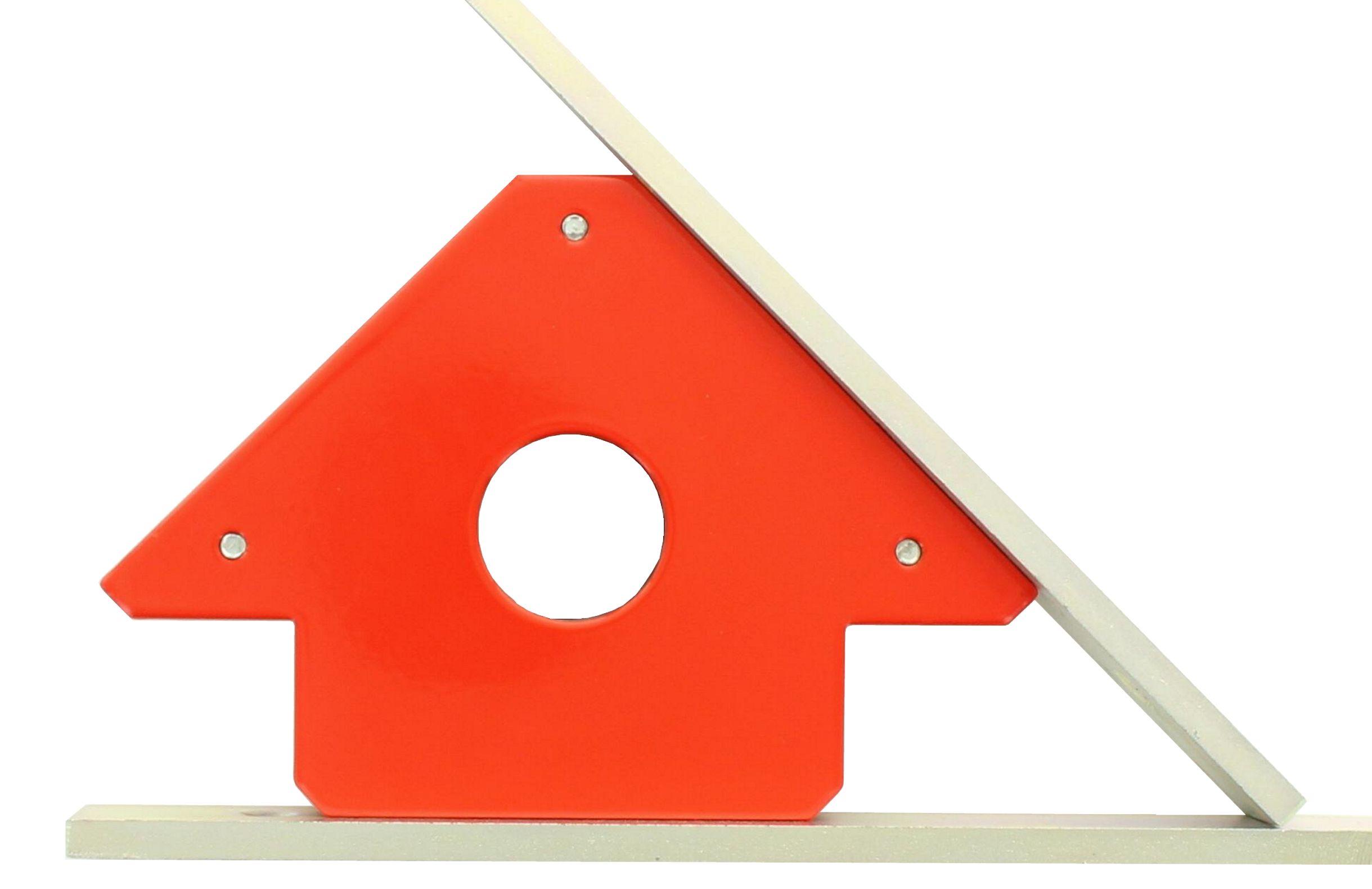 hedue Schweißmagnet Größe XL, Magnethalter 200 x 128 x 21 mm zum Fixieren von Werkstücken