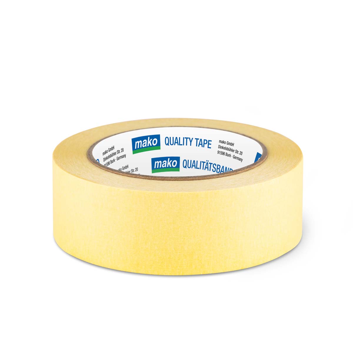 Mako Maler-Abdeckband, 38 mm x 50 m, gelb