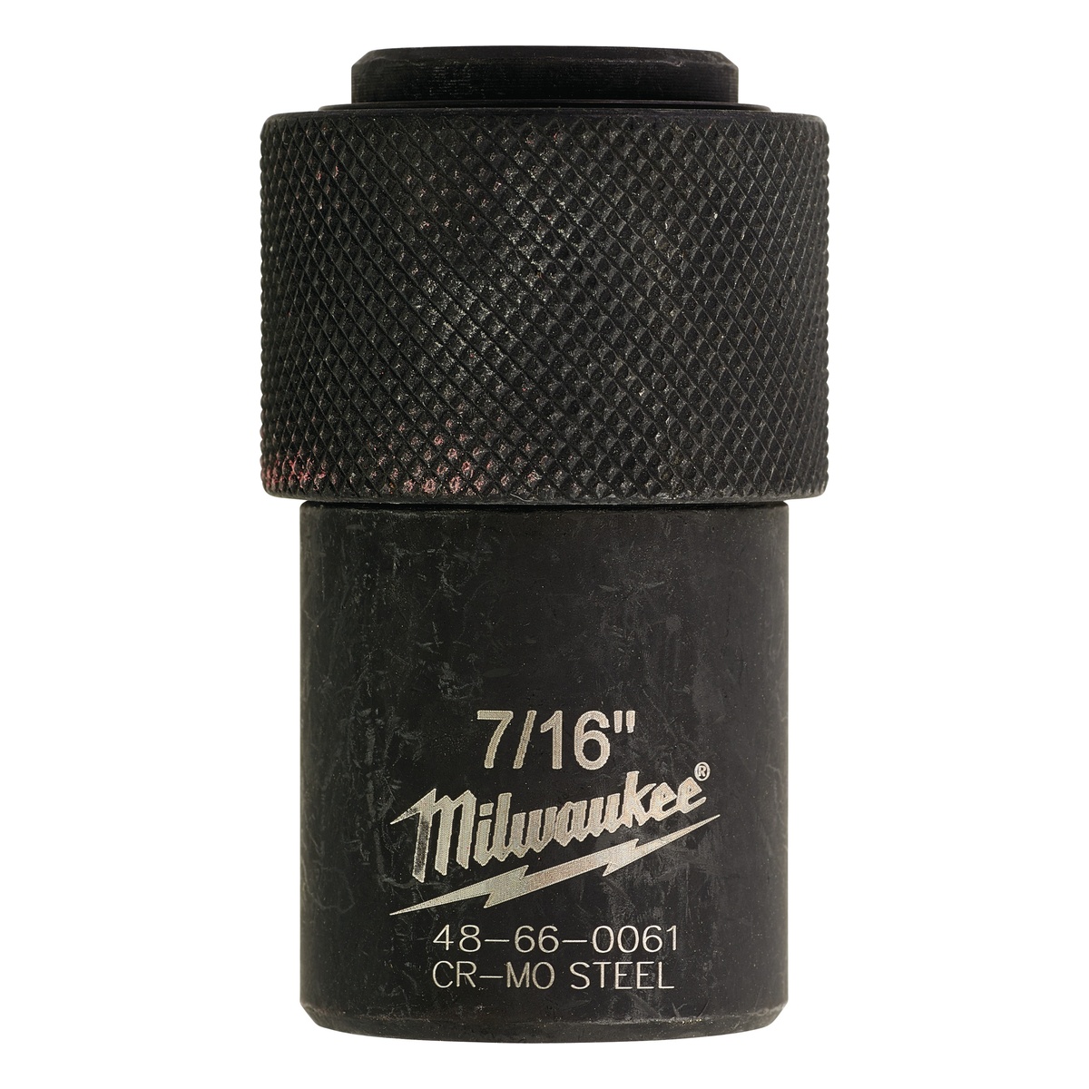 Milwaukee Schnellwechseladapter 1/2" Vierkant auf 7/16" Hex - 1 Stk. Milwaukee Schnellwechseladapter 1/2" Vierkant auf 7/16" Hex - 1 Stk.