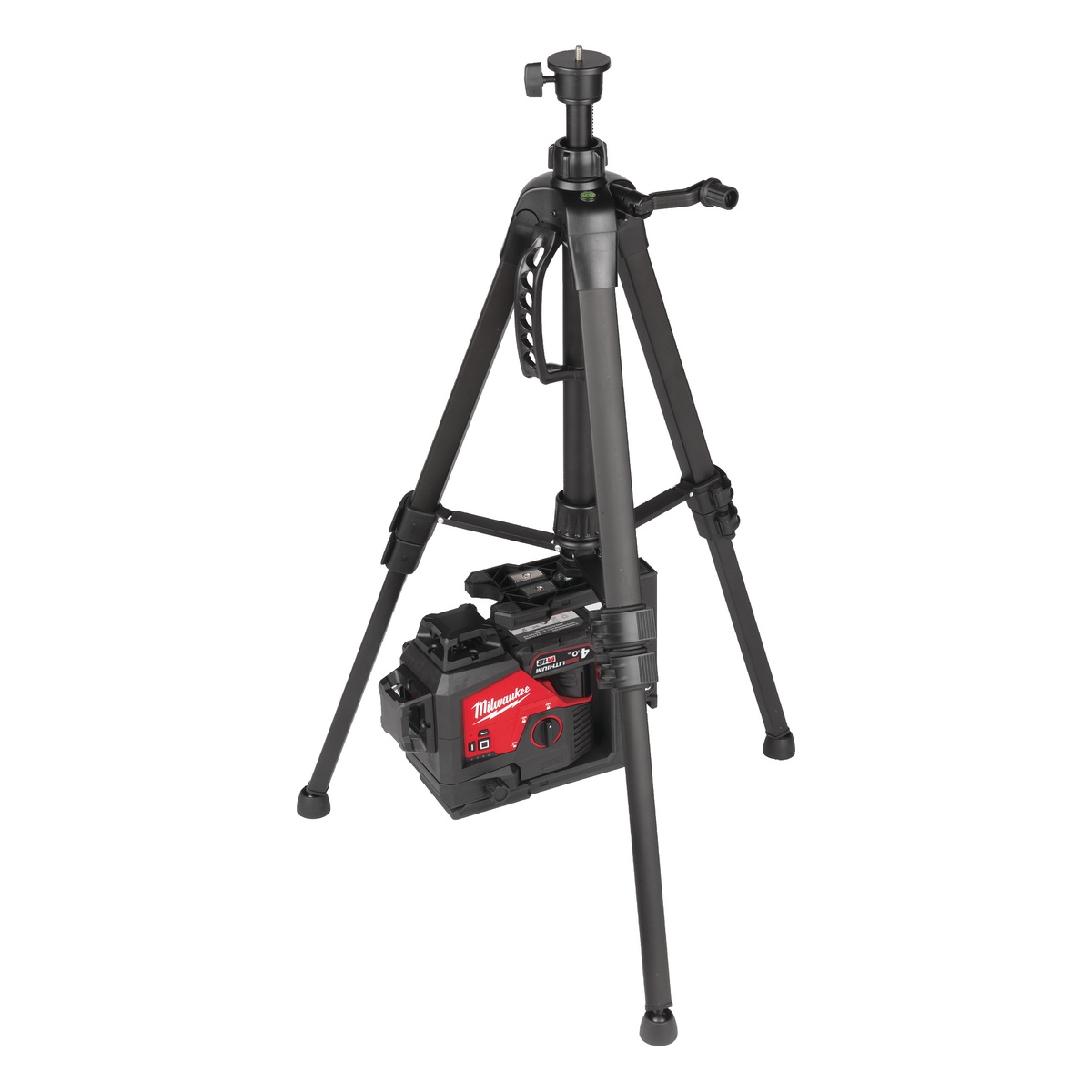 Milwaukee Laserstativ 47–120 cm, TRP120, höhenverstellbar, 1/4-Zoll-Gewinde, Aluminium