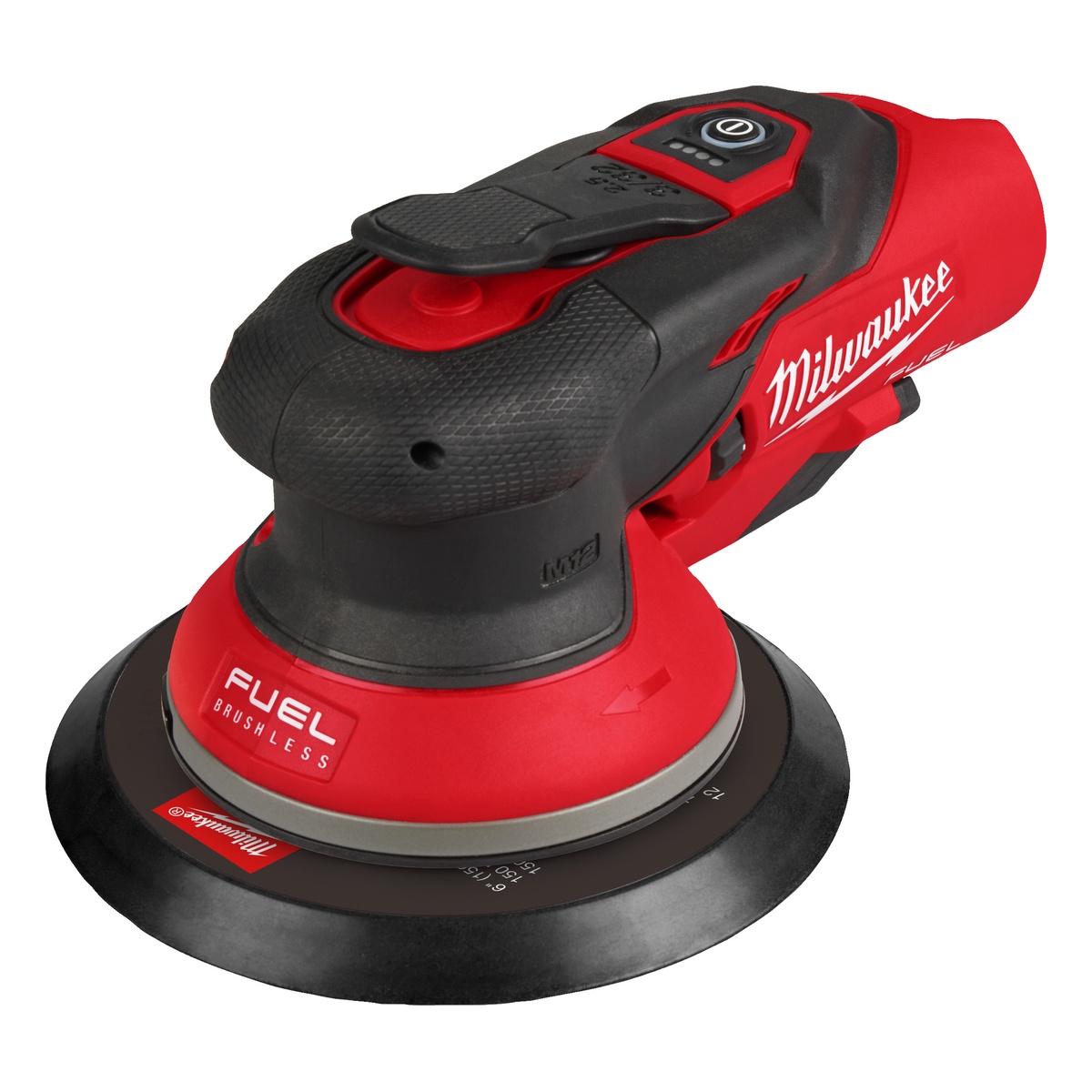 Milwaukee M12 FUEL Akku-Exzenterschleifer 150 mm M12FROS2.5-0 - 1 Stk.